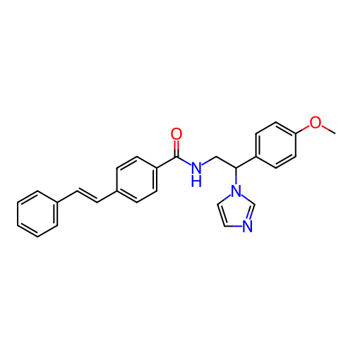 Chemical structure of BindingDB Monomer ID 50268167