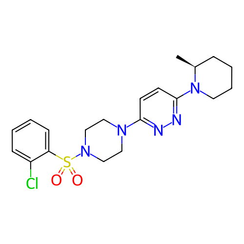 Chemical structure of BindingDB Monomer ID 50268343