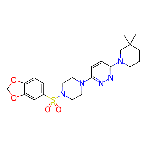 Chemical structure of BindingDB Monomer ID 50268356