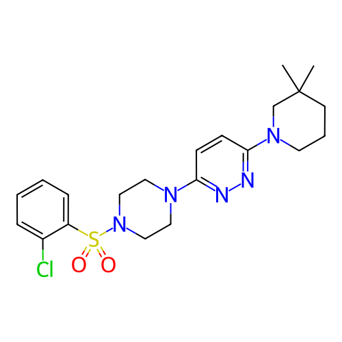 Chemical structure of BindingDB Monomer ID 50268361