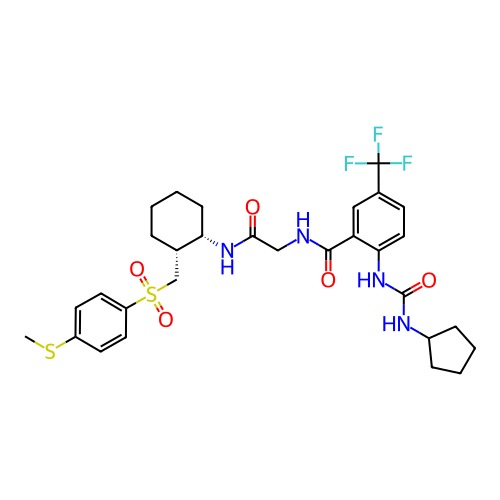 Chemical structure of BindingDB Monomer ID 50268420