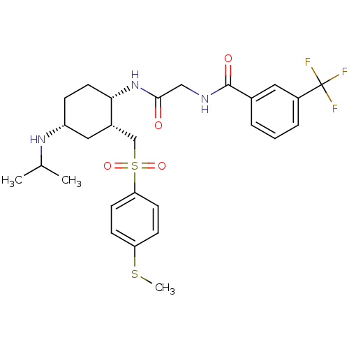 Chemical structure of BindingDB Monomer ID 50268422