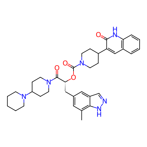 Chemical structure of BindingDB Monomer ID 50268474