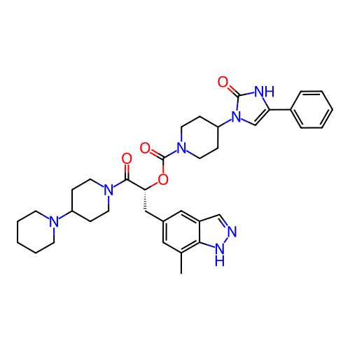 Chemical structure of BindingDB Monomer ID 50268477