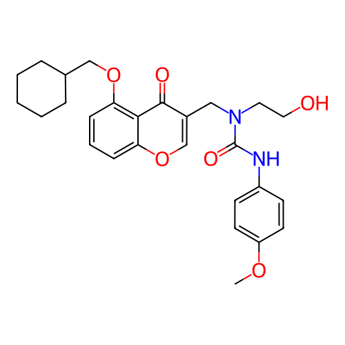Chemical structure of BindingDB Monomer ID 50268657
