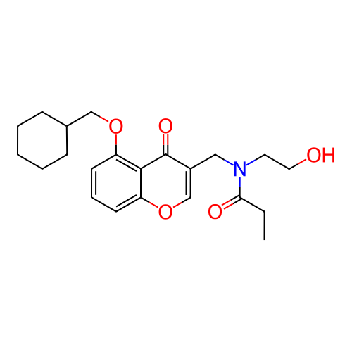 Chemical structure of BindingDB Monomer ID 50268672