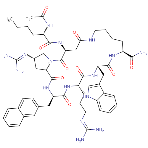 Chemical structure of BindingDB Monomer ID 50268802