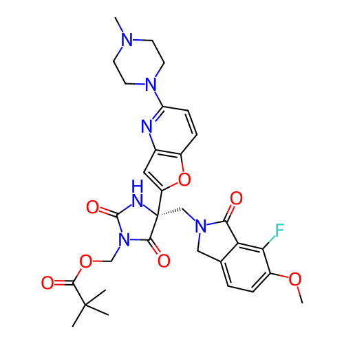 Chemical structure of BindingDB Monomer ID 50269407