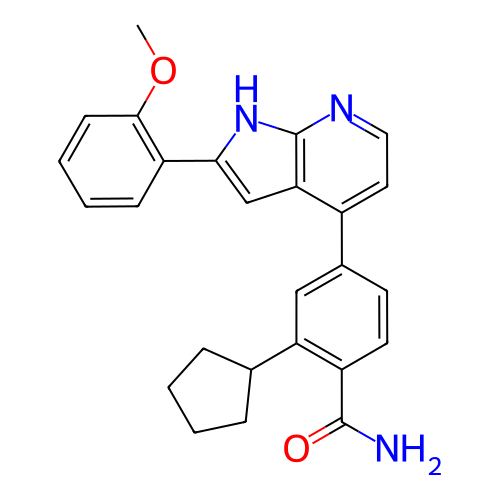 Chemical structure of BindingDB Monomer ID 50271748