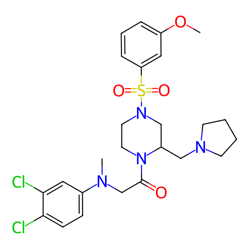 Chemical structure of BindingDB Monomer ID 50272326