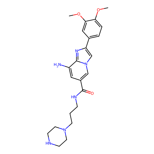 Chemical structure of BindingDB Monomer ID 50273126