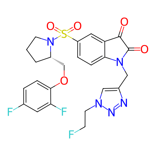 Chemical structure of BindingDB Monomer ID 50273338
