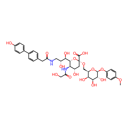 Chemical structure of BindingDB Monomer ID 50274296