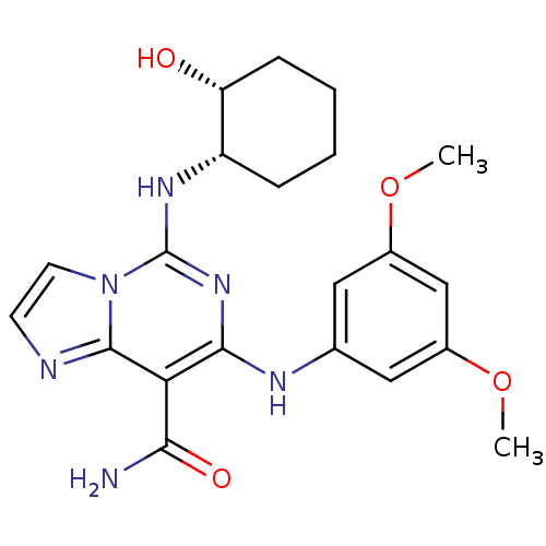 Chemical structure of BindingDB Monomer ID 50274634