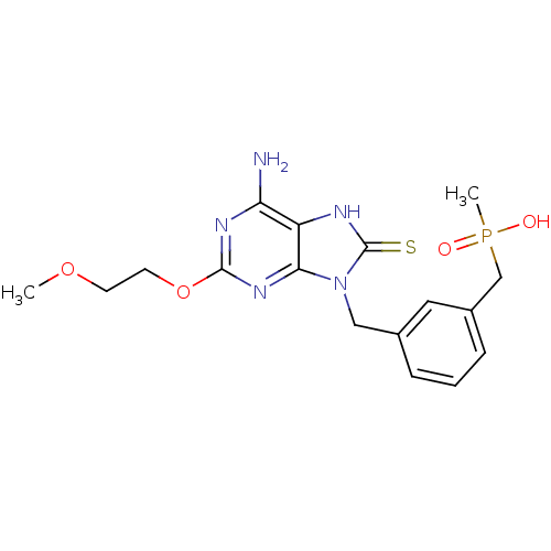 Chemical structure of BindingDB Monomer ID 50274635