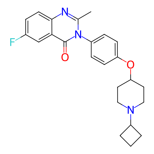 Chemical structure of BindingDB Monomer ID 50274734