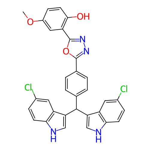 Chemical structure of BindingDB Monomer ID 50274864