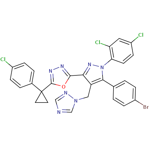 Chemical structure of BindingDB Monomer ID 50275414