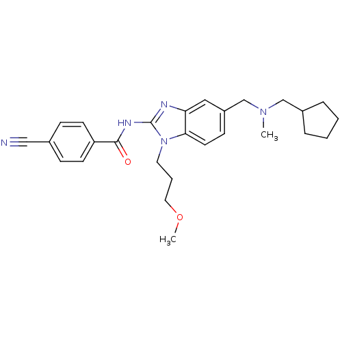 Chemical structure of BindingDB Monomer ID 50275556