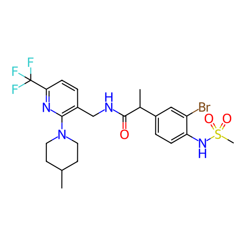Chemical structure of BindingDB Monomer ID 50275761
