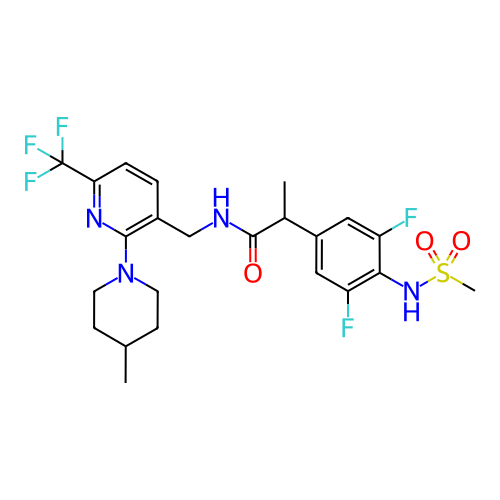 Chemical structure of BindingDB Monomer ID 50275762