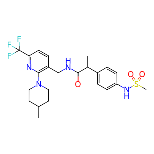 Chemical structure of BindingDB Monomer ID 50275763