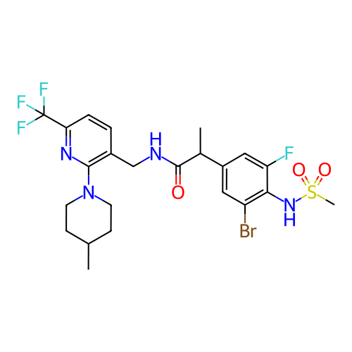 Chemical structure of BindingDB Monomer ID 50275765