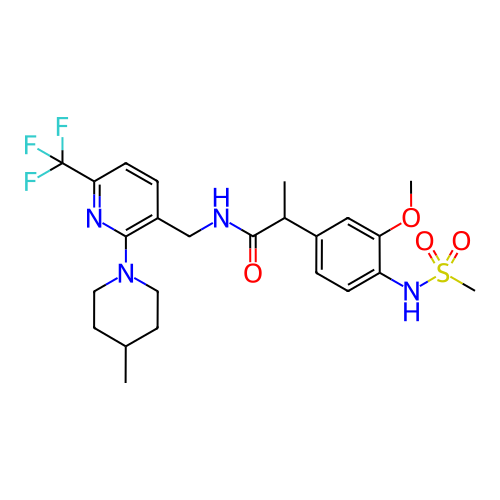 Chemical structure of BindingDB Monomer ID 50275817