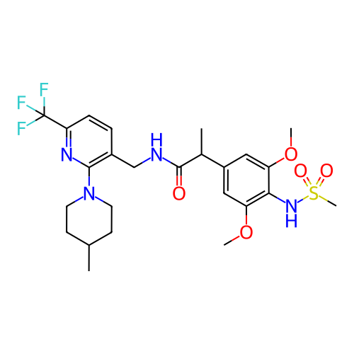 Chemical structure of BindingDB Monomer ID 50275819