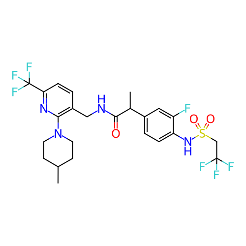 Chemical structure of BindingDB Monomer ID 50275821