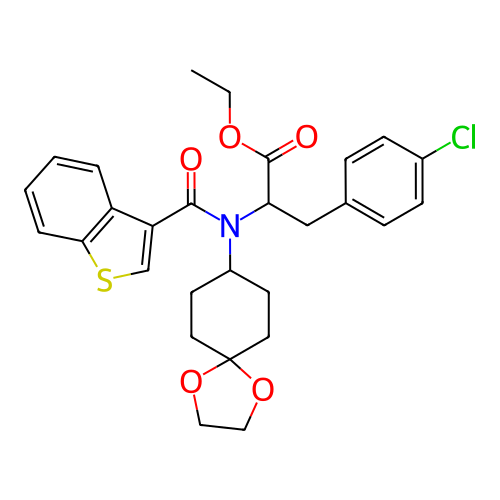 Chemical structure of BindingDB Monomer ID 50275896