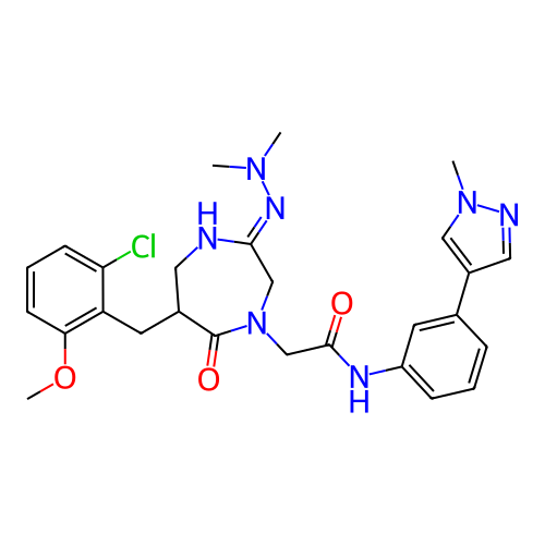 Chemical structure of BindingDB Monomer ID 50275929