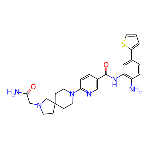 Chemical structure of BindingDB Monomer ID 50275943