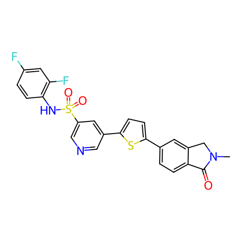 Chemical structure of BindingDB Monomer ID 50276504