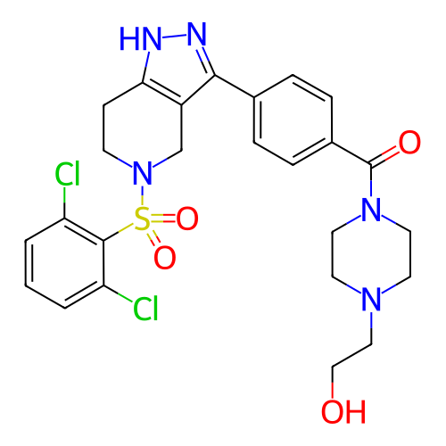 Chemical structure of BindingDB Monomer ID 50276853