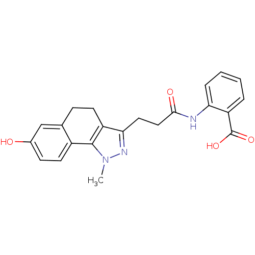 Chemical structure of BindingDB Monomer ID 50277578
