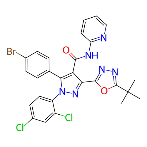 Chemical structure of BindingDB Monomer ID 50278255