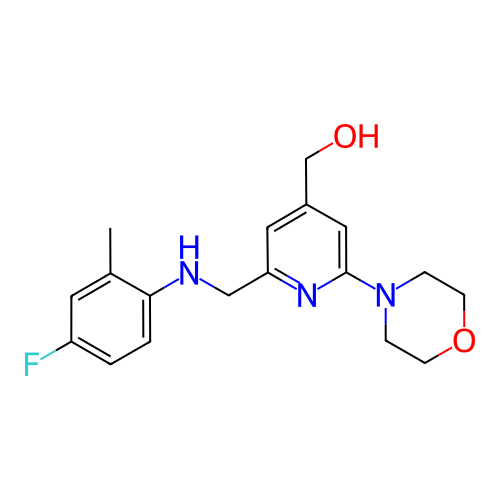Chemical structure of BindingDB Monomer ID 50278543