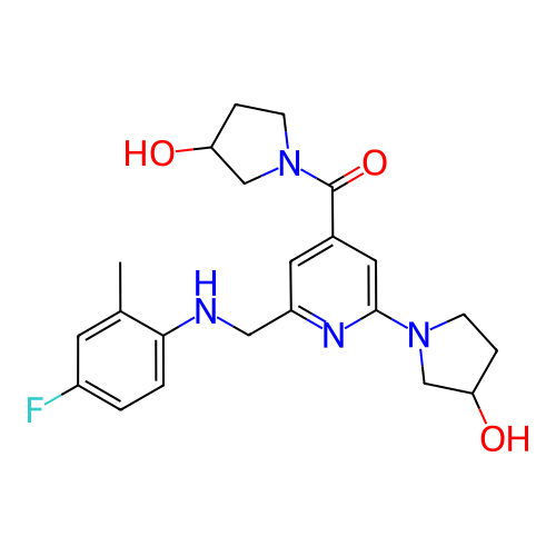Chemical structure of BindingDB Monomer ID 50278658