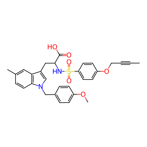 Chemical structure of BindingDB Monomer ID 50278997