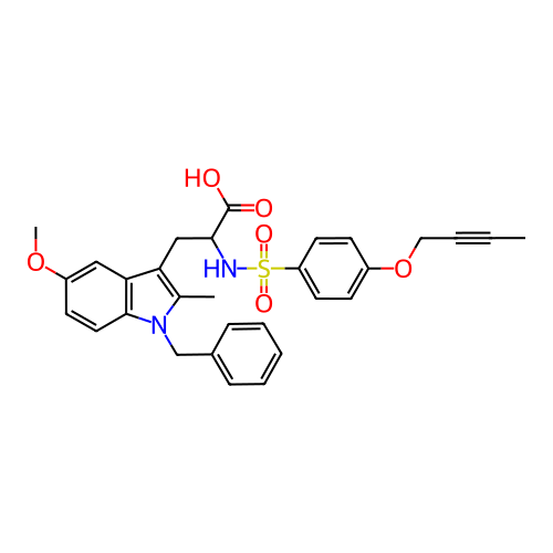 Chemical structure of BindingDB Monomer ID 50279026