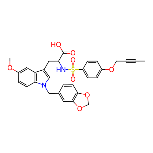 Chemical structure of BindingDB Monomer ID 50279027