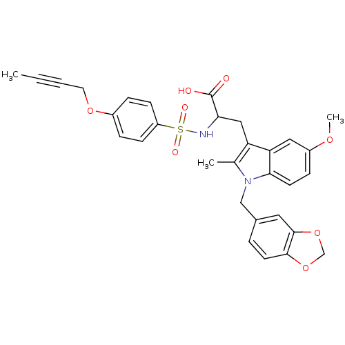 Chemical structure of BindingDB Monomer ID 50279028