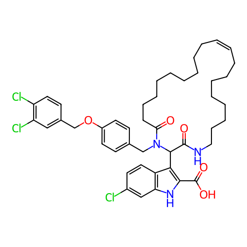 Chemical structure of BindingDB Monomer ID 50279226
