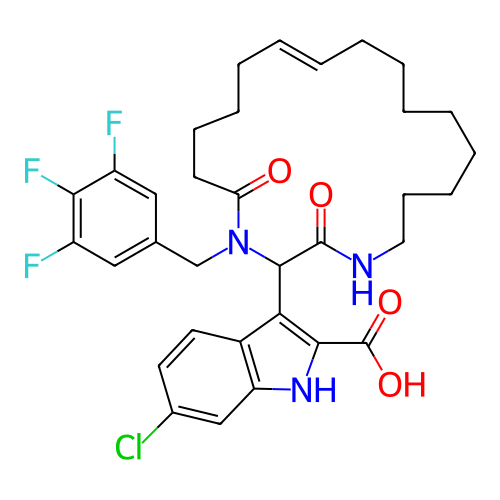 Chemical structure of BindingDB Monomer ID 50279232