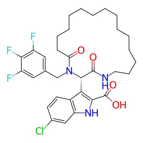 Chemical structure of BindingDB Monomer ID 50279234