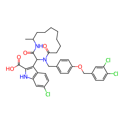 Chemical structure of BindingDB Monomer ID 50279253