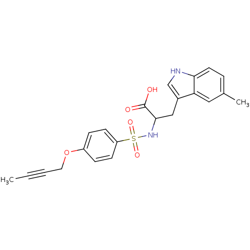 Chemical structure of BindingDB Monomer ID 50279255