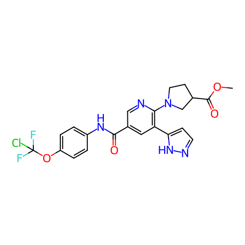 Chemical structure of BindingDB Monomer ID 50279265