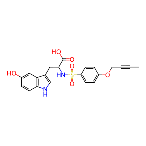 Chemical structure of BindingDB Monomer ID 50279342